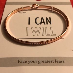 SOLD” FEARLESS” Clasp Bracelet